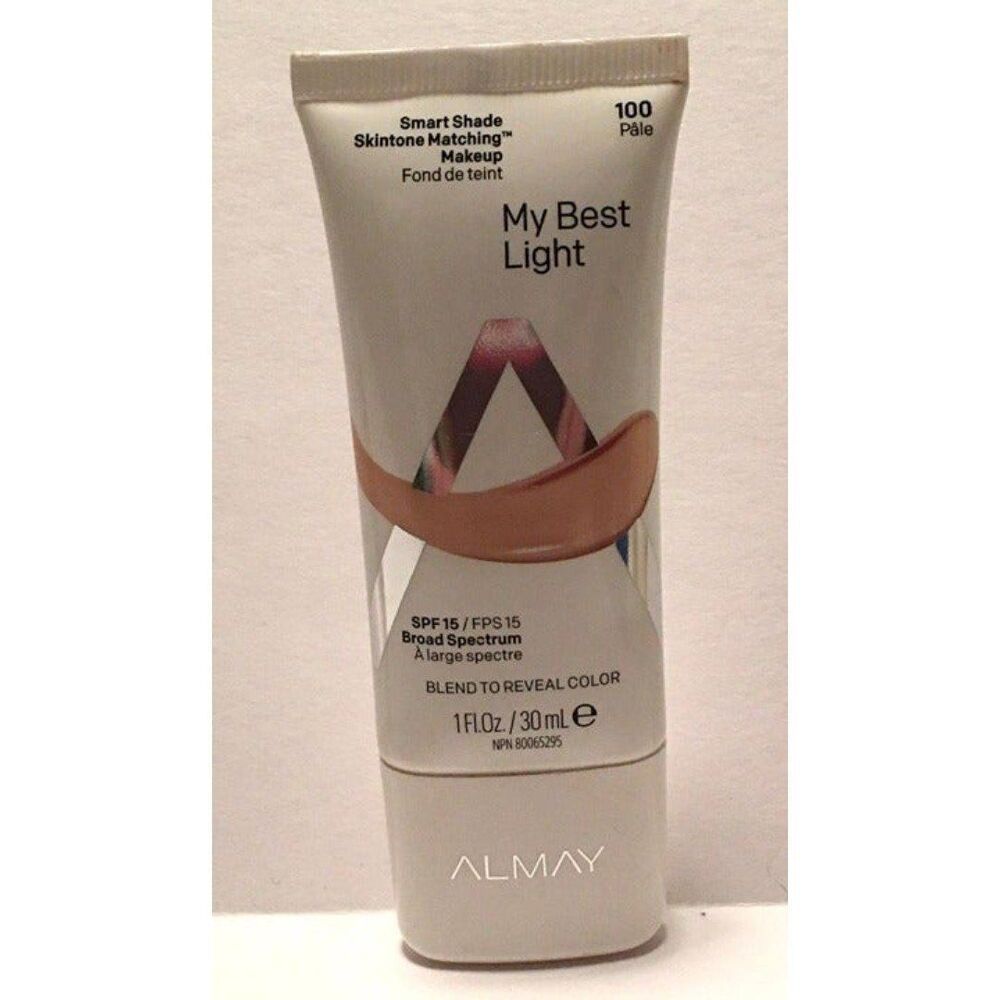Almay Smart Shade Skintone Matching Makeup 100 My Best Light NEW SEALED